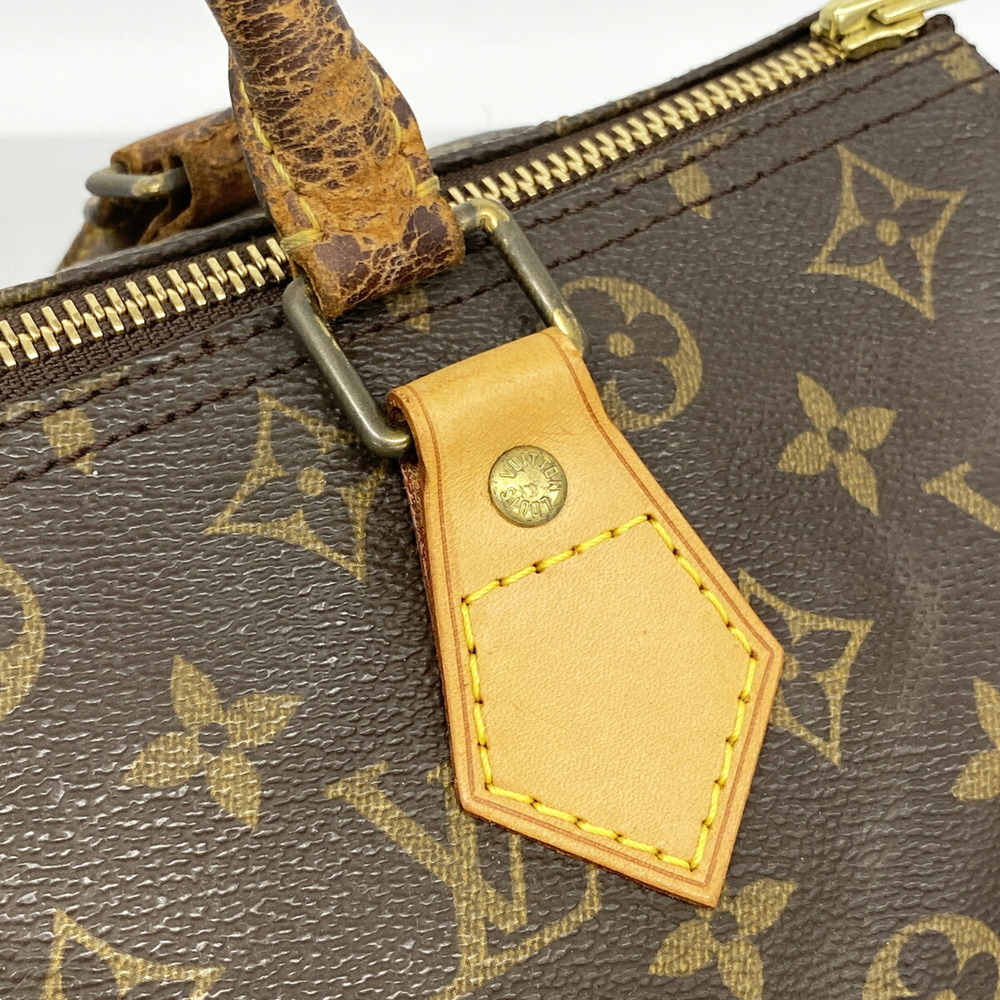 Louis Vuitton Monogram Speedy 30 Handbag M41108 Brown Women's P3628351 - Picture 10 of 15